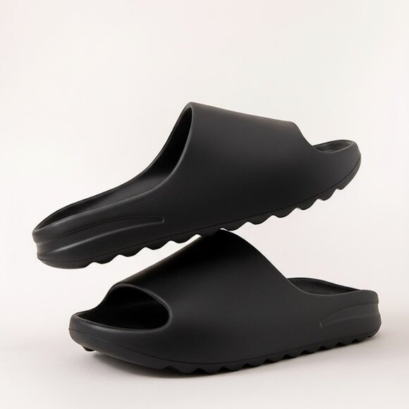 Unisex Extra-Thick Foam Comfort Slides – Soft EVA Spa Sandals for Eve - Picture 1 of 7